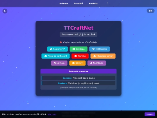 ttcraftnetold screenshot