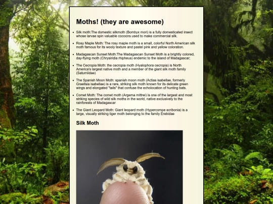 moths screenshot
