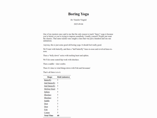 class/boring-yoga screenshot