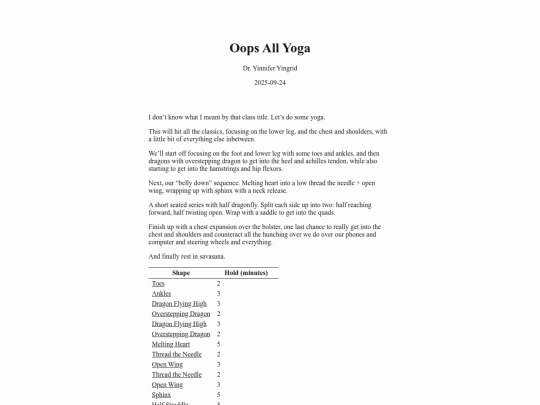 class/oops-all-yoga screenshot
