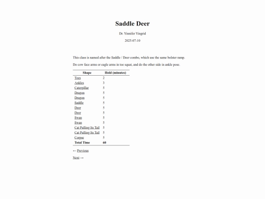 class/saddle-deer screenshot
