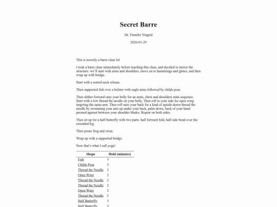 class/secret-barre screenshot