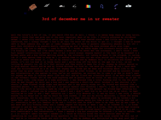 3rdOfDecemberMeInUrSweater screenshot