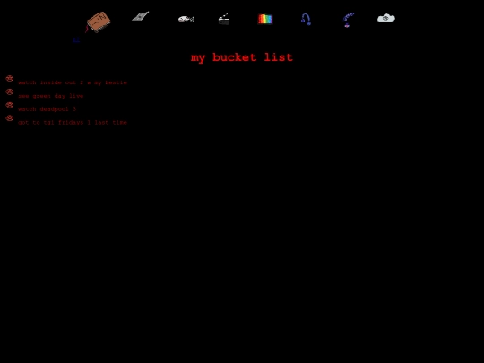 bucketList screenshot
