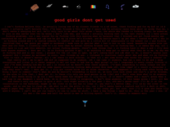 goodGirlsDontGetUsed screenshot