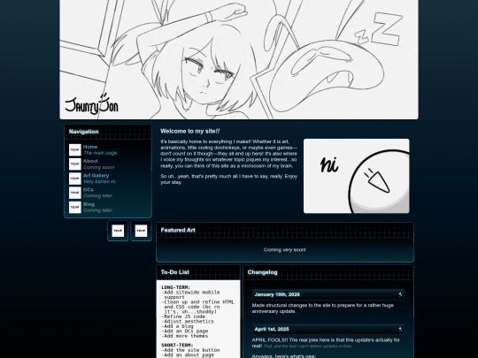 site/home screenshot