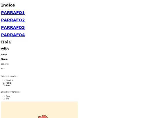 index screenshot