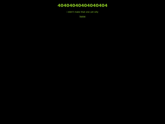 not_found screenshot