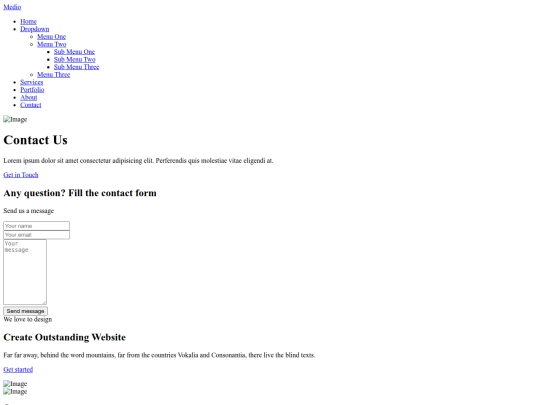 contact screenshot