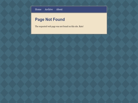 not_found screenshot