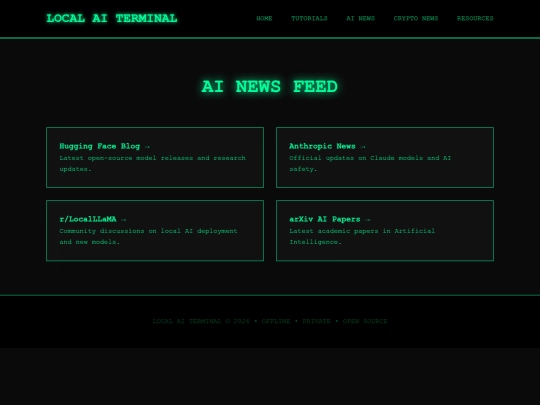 ai-news screenshot
