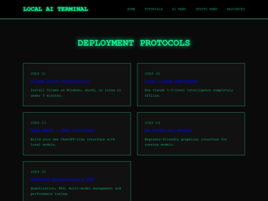 tutorials screenshot