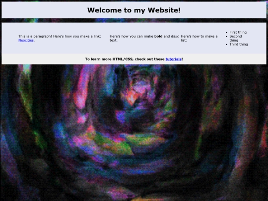 index screenshot