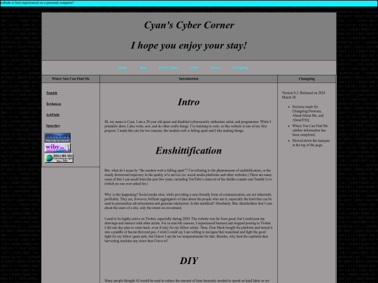 aboutme screenshot