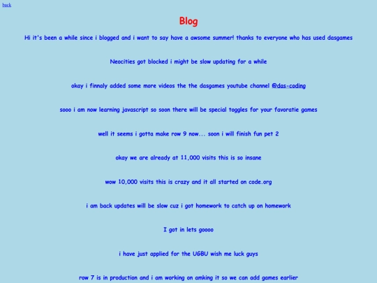 blog screenshot