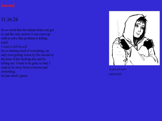 imkillingmyself screenshot