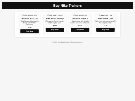 nike screenshot