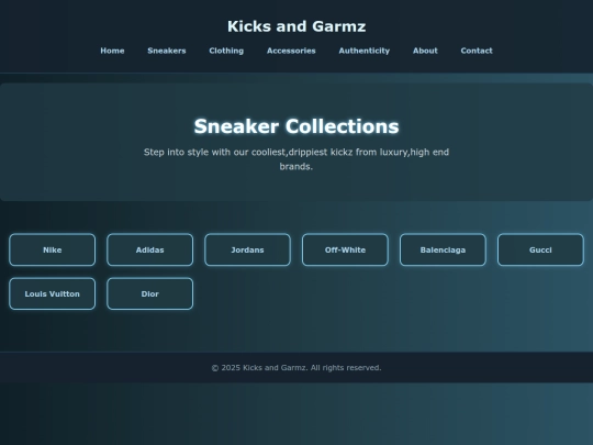 sneakers screenshot