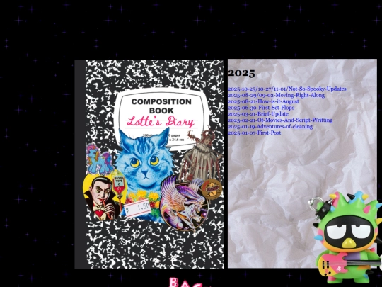 Diary/Main-Page screenshot