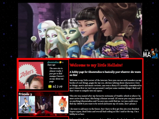 new landing page screenshot