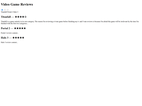 game-reviews/video-game-reviews screenshot