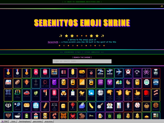 serenity-emojis screenshot