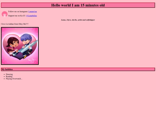 test screenshot