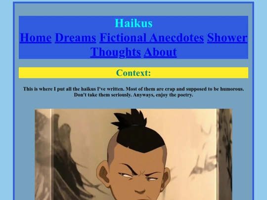 Haikus screenshot