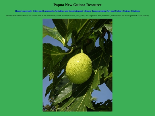 cuisine screenshot