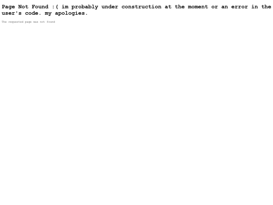 not_found screenshot