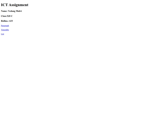index screenshot