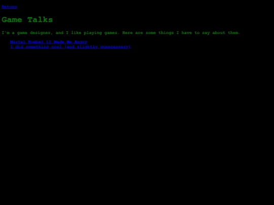 GameStuff/GameTalks screenshot