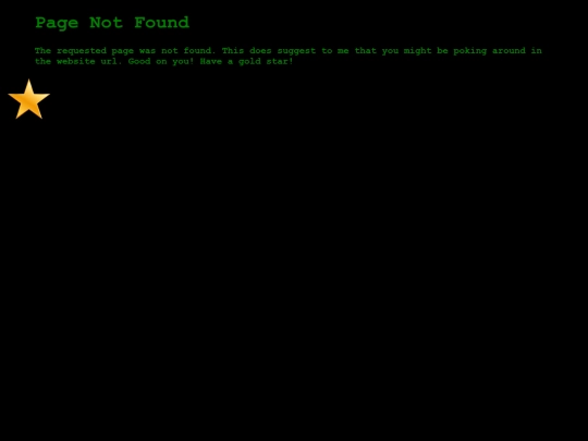 not_found screenshot