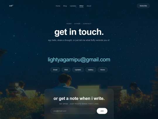 contact screenshot