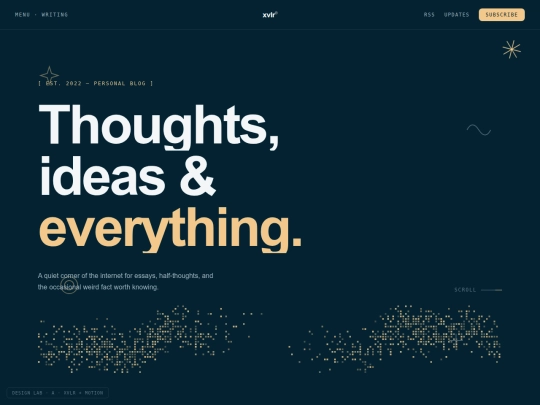 homepage-experiment-motion screenshot