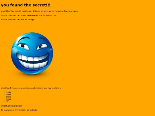 secret screenshot