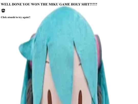 winner screenshot