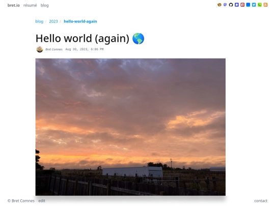 blog/2023/hello-world-again screenshot