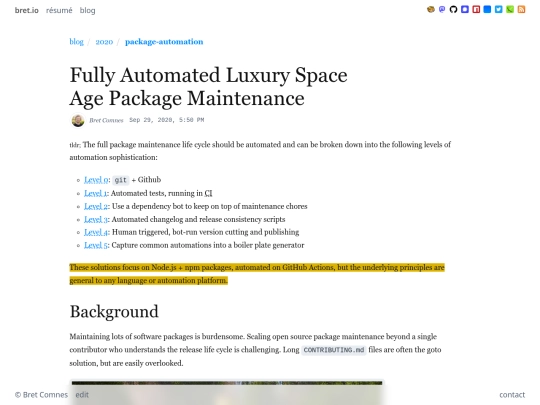 projects/package-automation screenshot