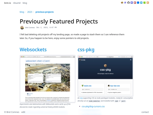 projects/previous-projects screenshot