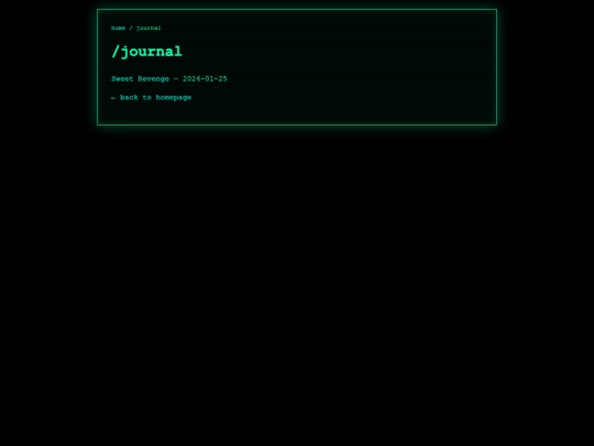 journal screenshot