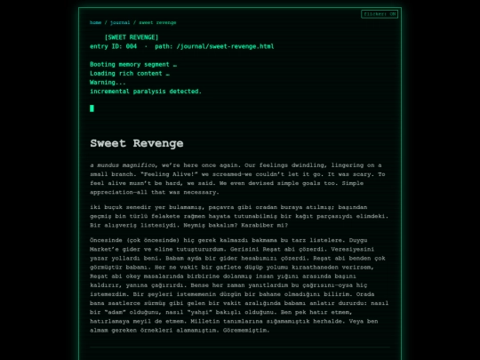 journal/sweet-revenge screenshot
