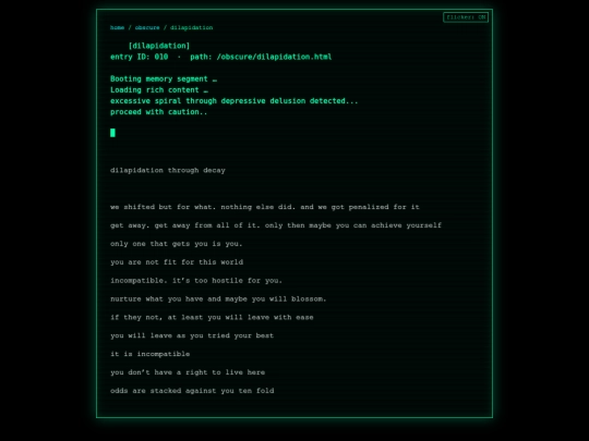 obscure/dilapidation screenshot