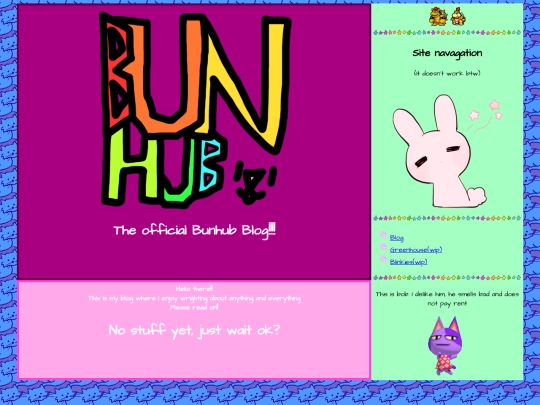 blog screenshot
