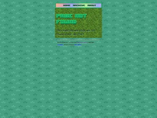 not_found screenshot