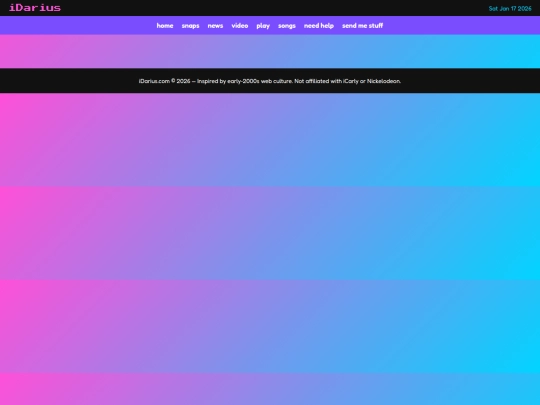 blog screenshot