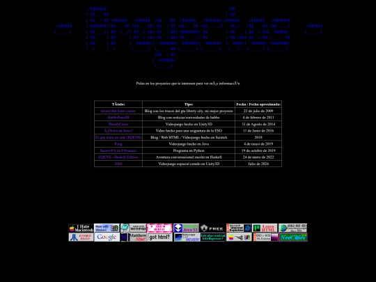 projects screenshot