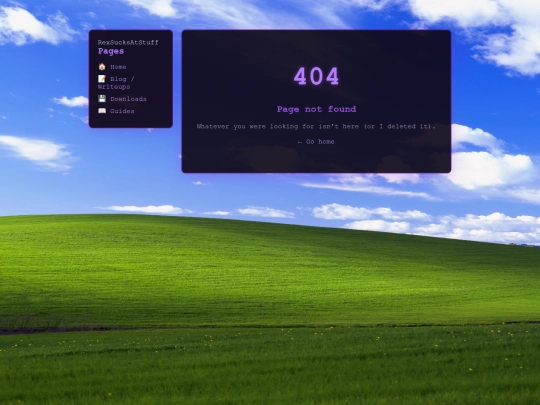 not_found screenshot