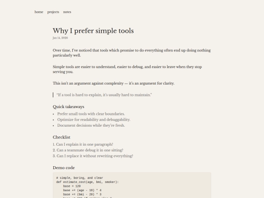note screenshot