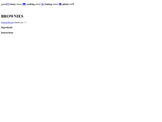 Baking/Fudge Brownies/fbmainpage screenshot